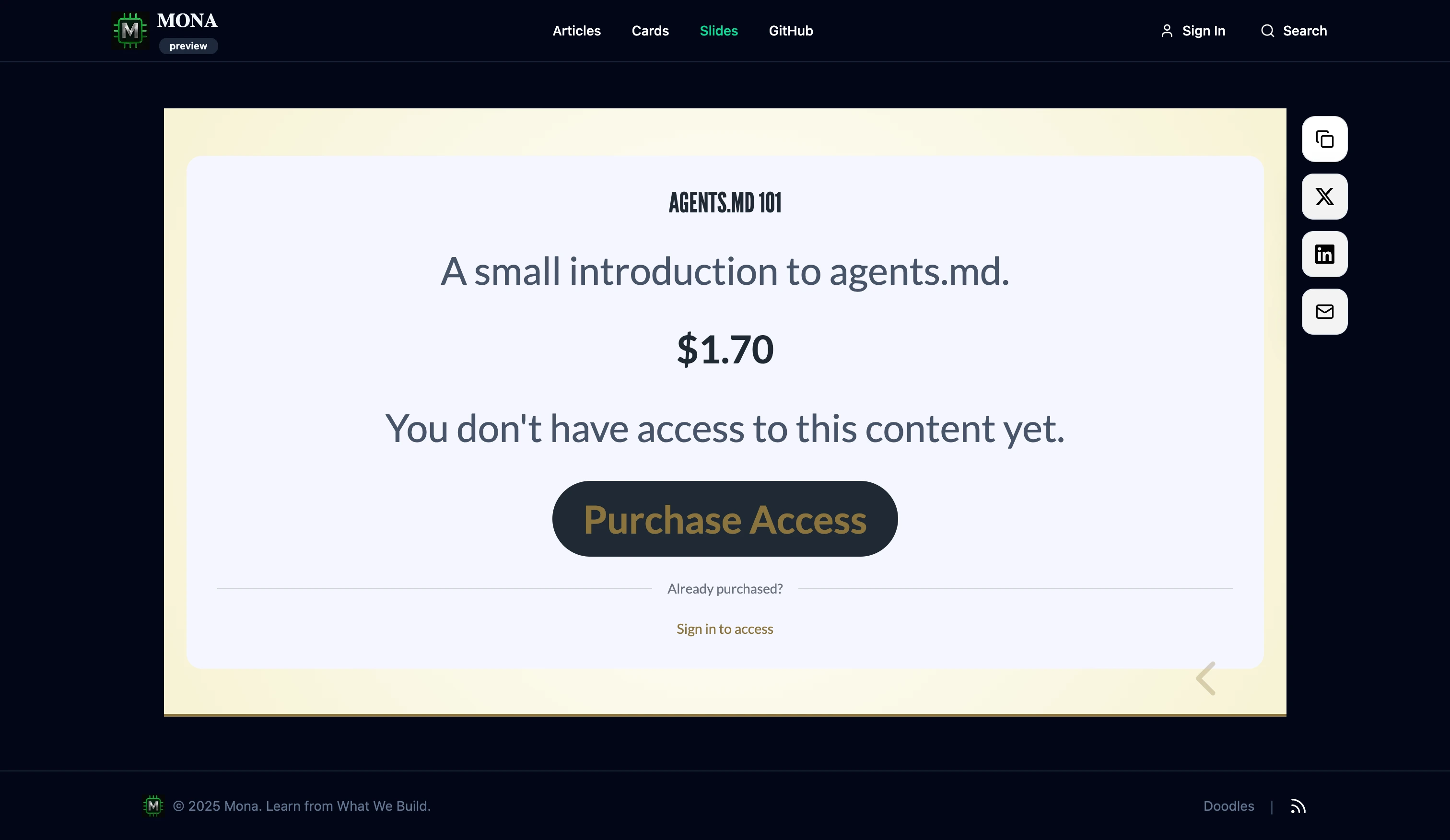 MonaKiosk screenshot